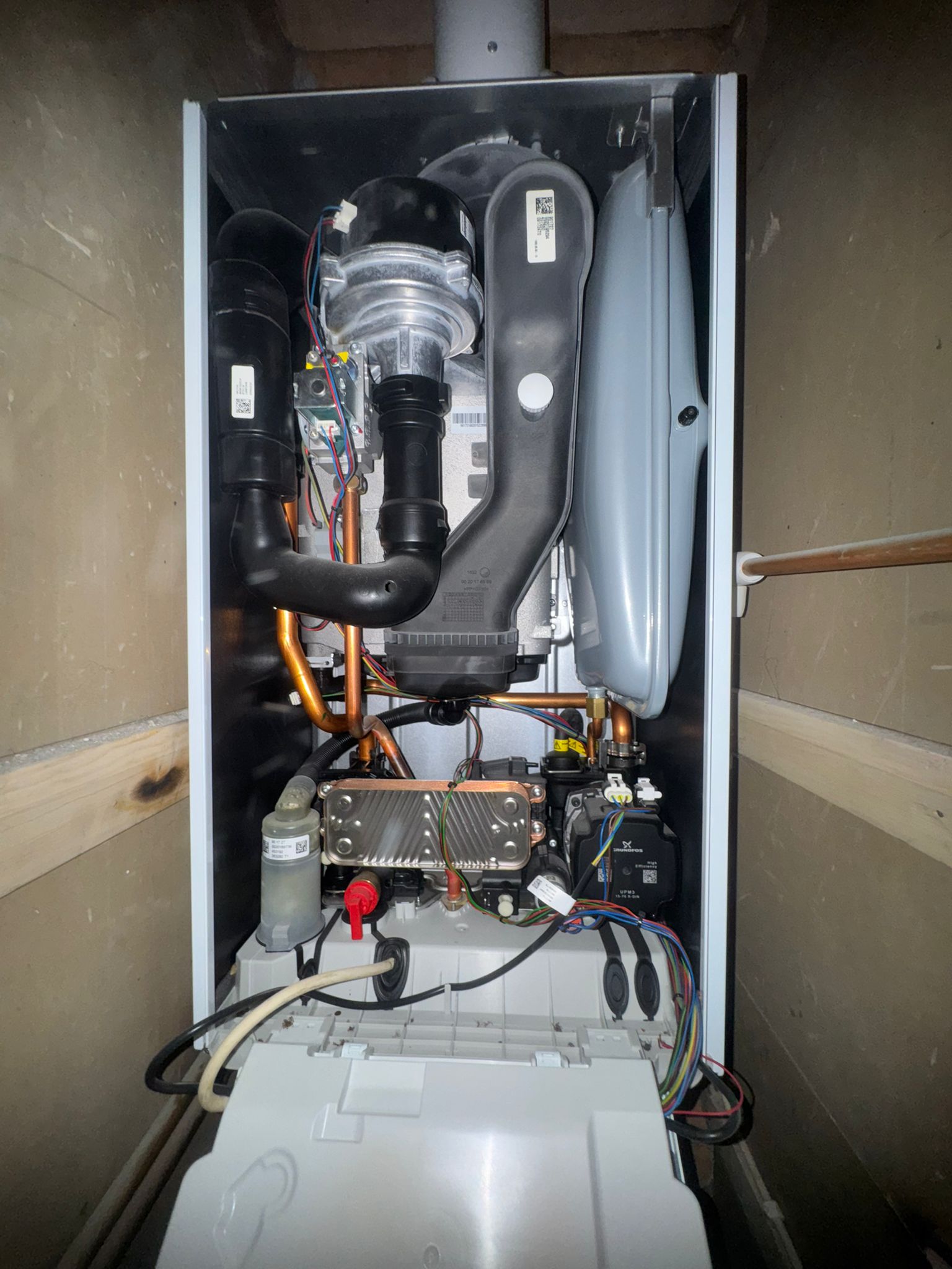 Boiler repair and inspection work
